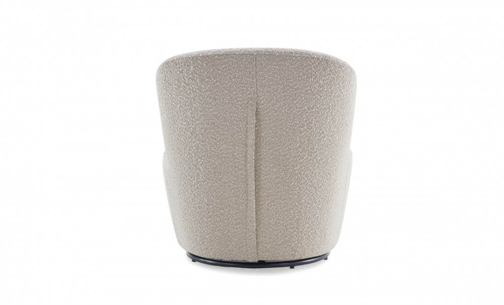 GIGI Swivel lenestol Boucl Offwhite i gruppen Soverom / Soveromsmbler hos Sofas & more (A001-LAM-2)