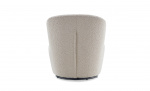 Bytt til bilde nr. 6 (GIGI Swivel lenestol Boucl Offwhite)