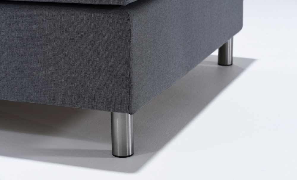 ÄNGSVIK 140 Sengepakke Mørk grå i gruppen Soverom / Senger / Senger 140 hos Sofas & more (ANG-PLAIN140MGPKT)