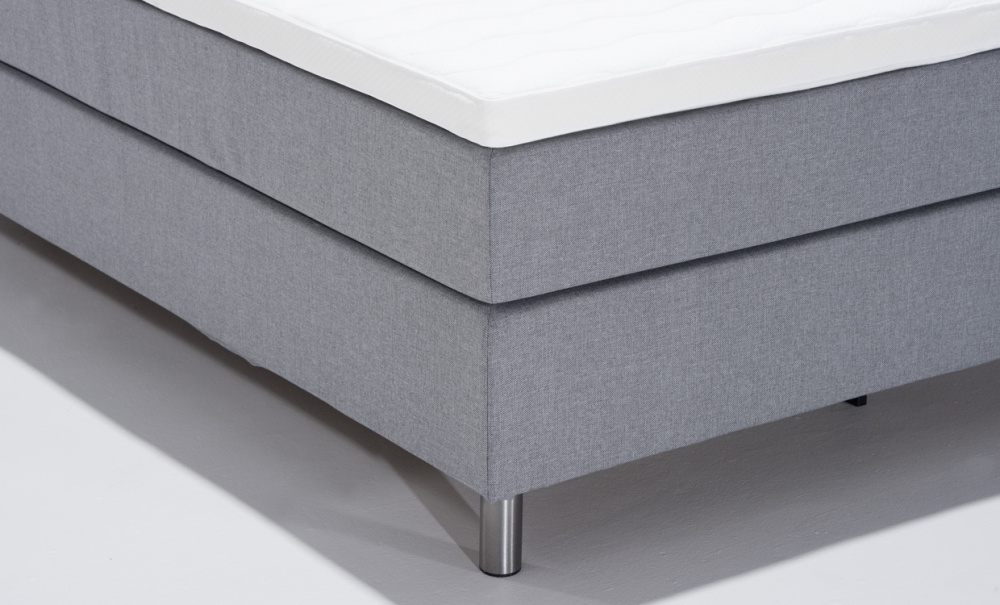 NGSVIK 160 Sengepakke Lys gr i gruppen Soverom / Senger / Senger 160 hos Sofas & more (ANG-PLAIN160LGPKT)