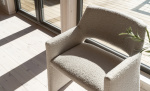 HAILY Stol Bouclé Offwhite Bytt til bilde nr. 2 (HAILY Stol Bouclé Offwhite)