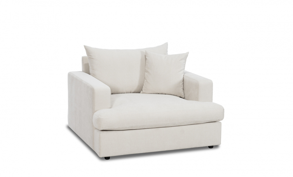 BOLNUEVO Lenestol Offwhite i gruppen Stue / Lenestoler hos Sofas & more (BOL-1S-CON1)