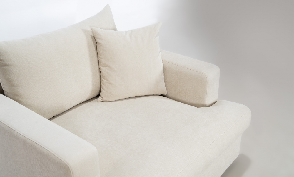 BOLNUEVO Lenestol Offwhite i gruppen Stue / Lenestoler hos Sofas & more (BOL-1S-CON1)