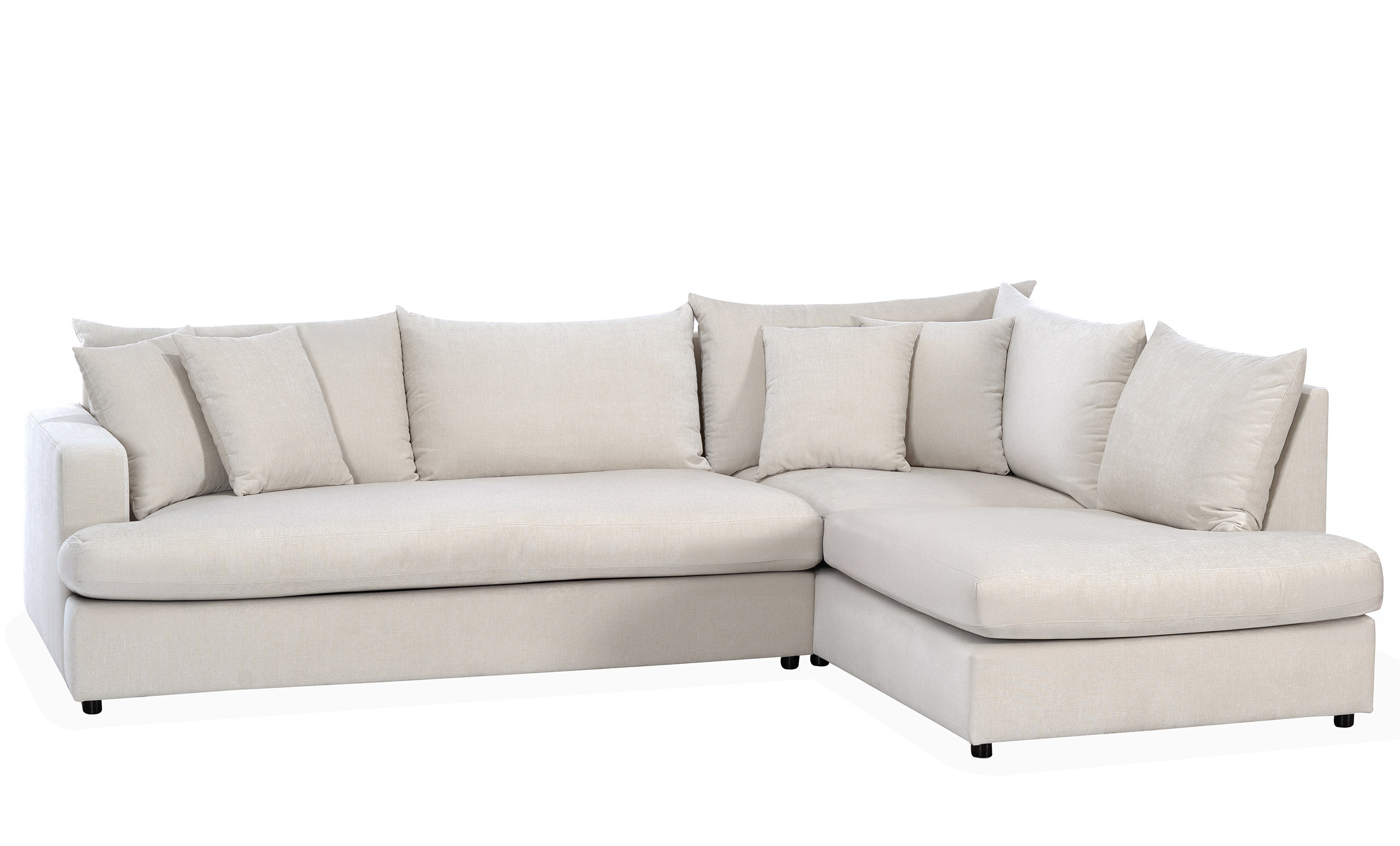 BOLNUEVO L-sofa Hyre Hel Pute Grnn