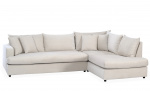 Bytt til bilde nr. 3 (BOLNUEVO L-sofa Hyre Hel Pute Beige)