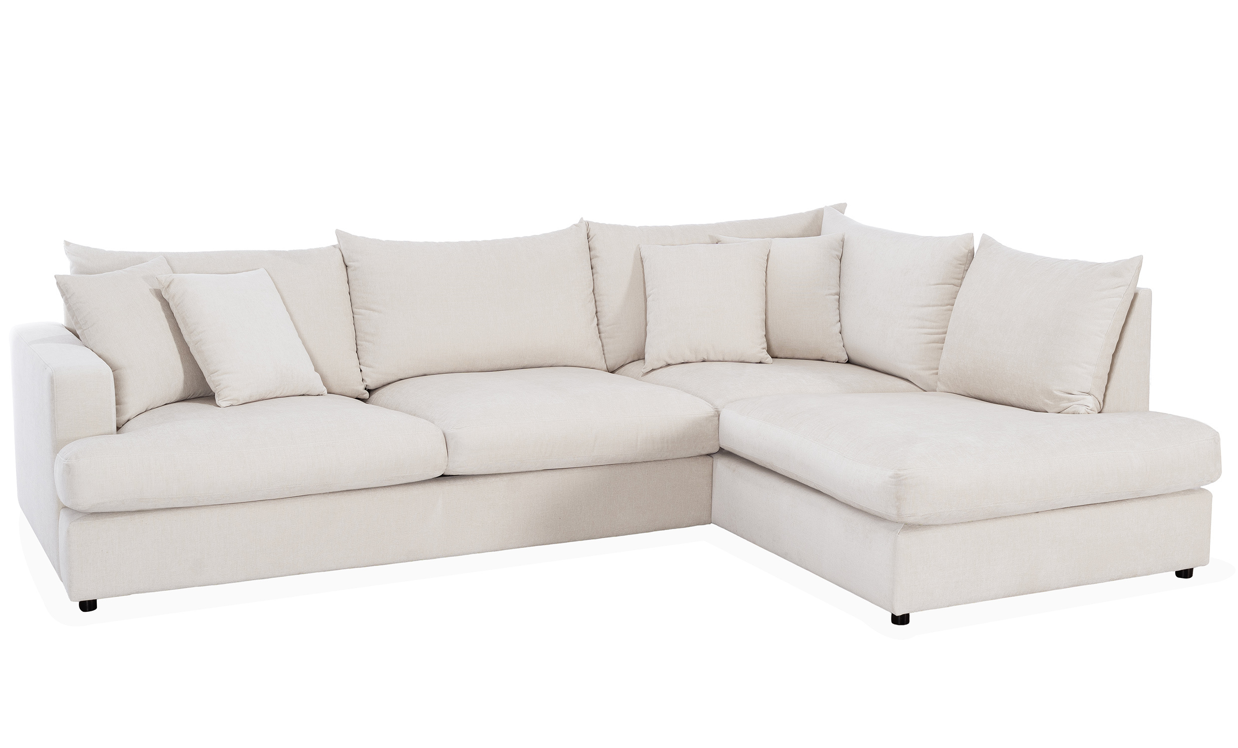 BOLNUEVO L-sofa Hyre Grnn