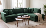 Bytt til bilde nr. 2 (BOLNUEVO L-sofa Høyre Grønn)