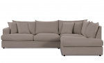 BOLNUEVO L-sofa Høyre Muldvarp