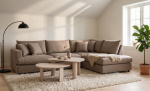Bytt til bilde nr. 2 (BOLNUEVO L-sofa Høyre Muldvarp)