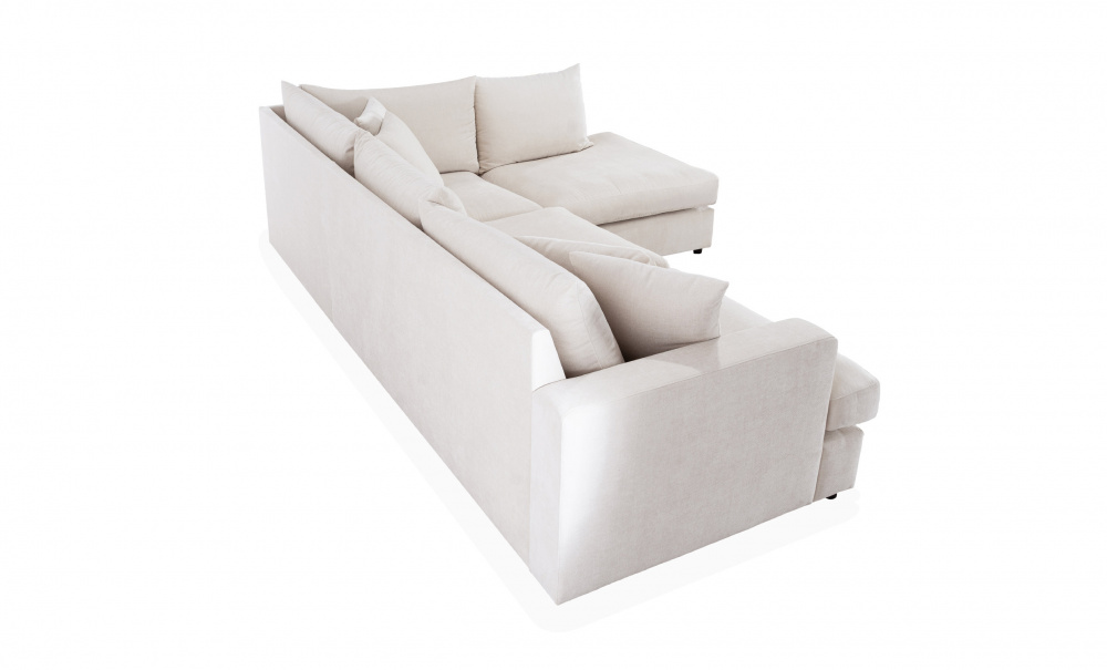 BOLNUEVO L-sofa Høyre Muldvarp i gruppen Stue / Sofaer / Hjørnesofaer hos Sofas & more (BOL-3A-CON8)