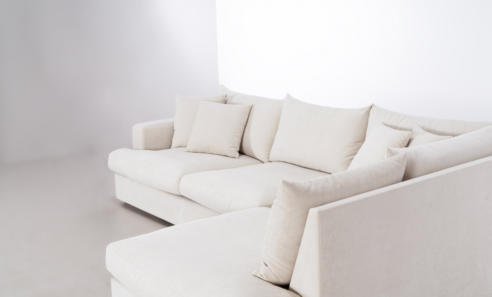 BOLNUEVO L-sofa Høyre Muldvarp i gruppen Stue / Sofaer / Hjørnesofaer hos Sofas & more (BOL-3A-CON8)