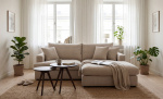 Bytt til bilde nr. 2 (BOLNUEVO Divansofa H�yre Beige)