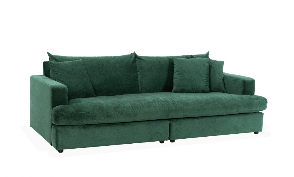 BOLNUEVO 3-seters sofa Hel Pute Grnn i gruppen Stue / Sofaer / 3-seters sofaer hos Sofas & more (BOL-3S-1SCU-CON10)