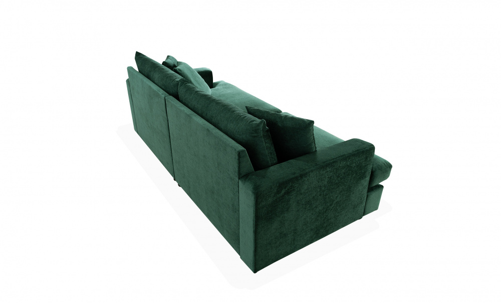 BOLNUEVO 3-seters sofa Hel Pute Grnn i gruppen Stue / Sofaer / 3-seters sofaer hos Sofas & more (BOL-3S-1SCU-CON10)