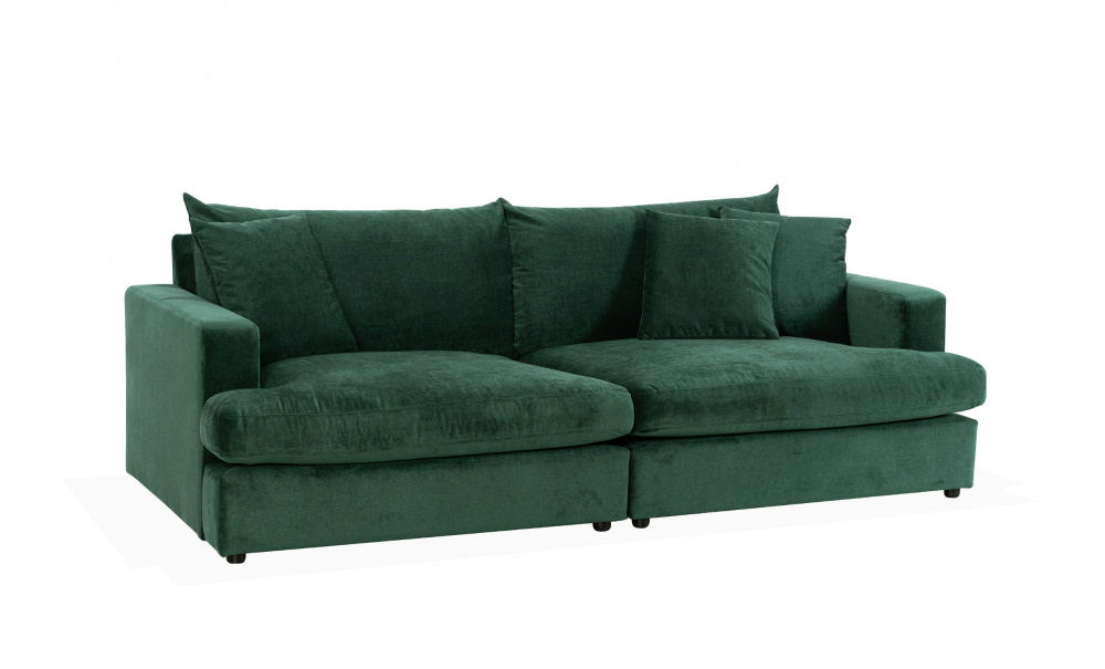 BOLNUEVO 3-seters sofa Grnn i gruppen Stue / Sofaer / 3-seters sofaer hos Sofas & more (BOL-3S-CON10)