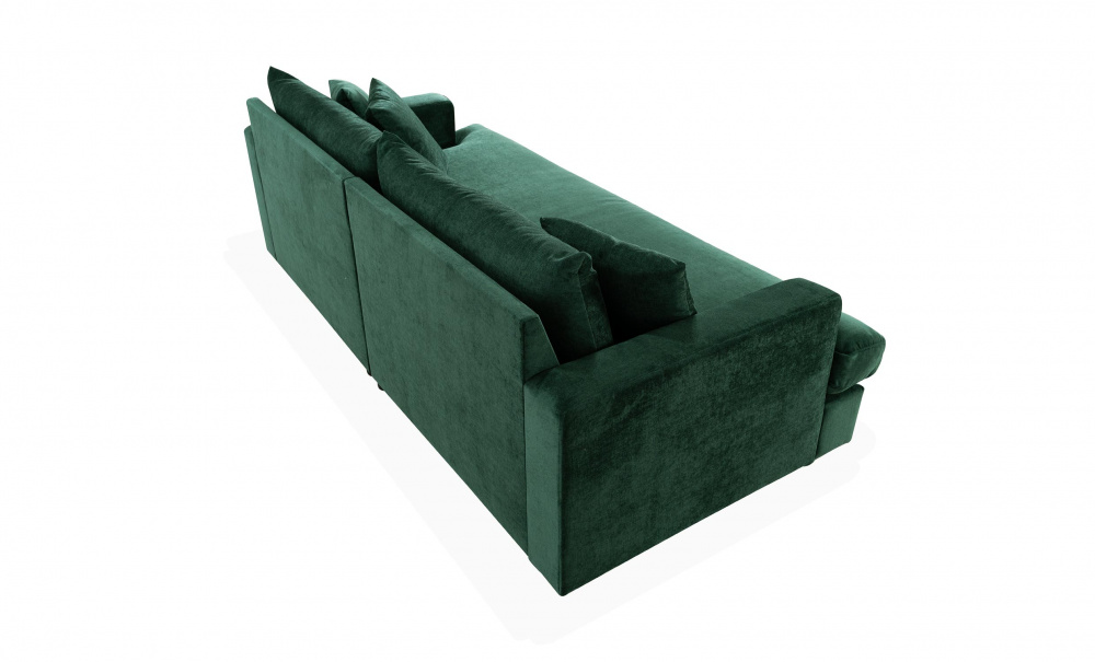 BOLNUEVO 4-seters sofa Hel Pute Grnn i gruppen Stue / Sofaer / 4-seters sofaer hos Sofas & more (BOL-4S-1SCU-CON10)