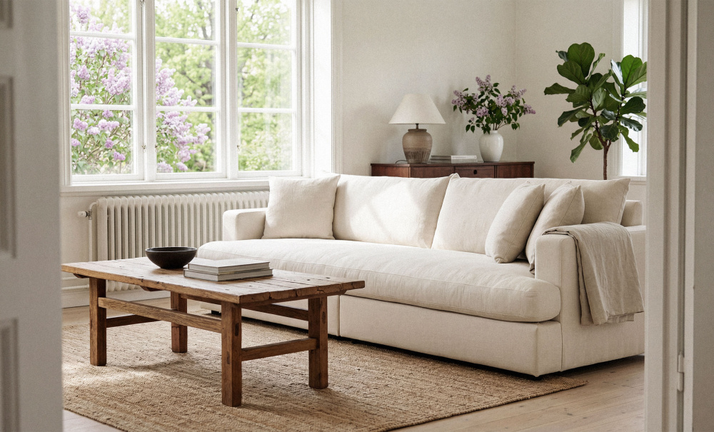 Bilde nr 2 (BOLNUEVO 4-seters sofa Hel Pute Offwhite)