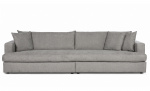 Bytt til bilde nr. 1 (BOLNUEVO 4-seters sofa Hel Pute Grå)