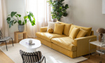 BOLNUEVO 4-seters sofa Sennepsgul