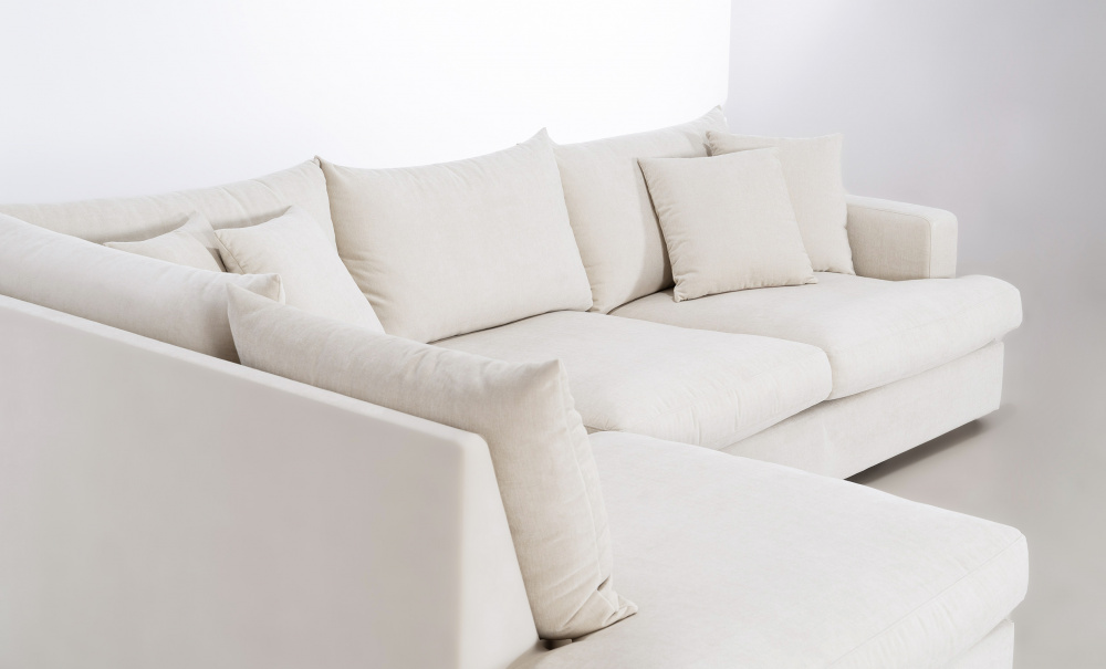 BOLNUEVO L-sofa Venstre Grnn i gruppen Stue / Sofaer / Hjrnesofaer hos Sofas & more (BOL-A3-CON10)