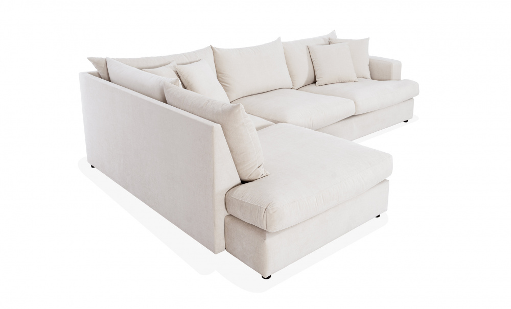 BOLNUEVO L-sofa Venstre Beige i gruppen Stue / Sofaer / Hjrnesofaer hos Sofas & more (BOL-A3-CON2)