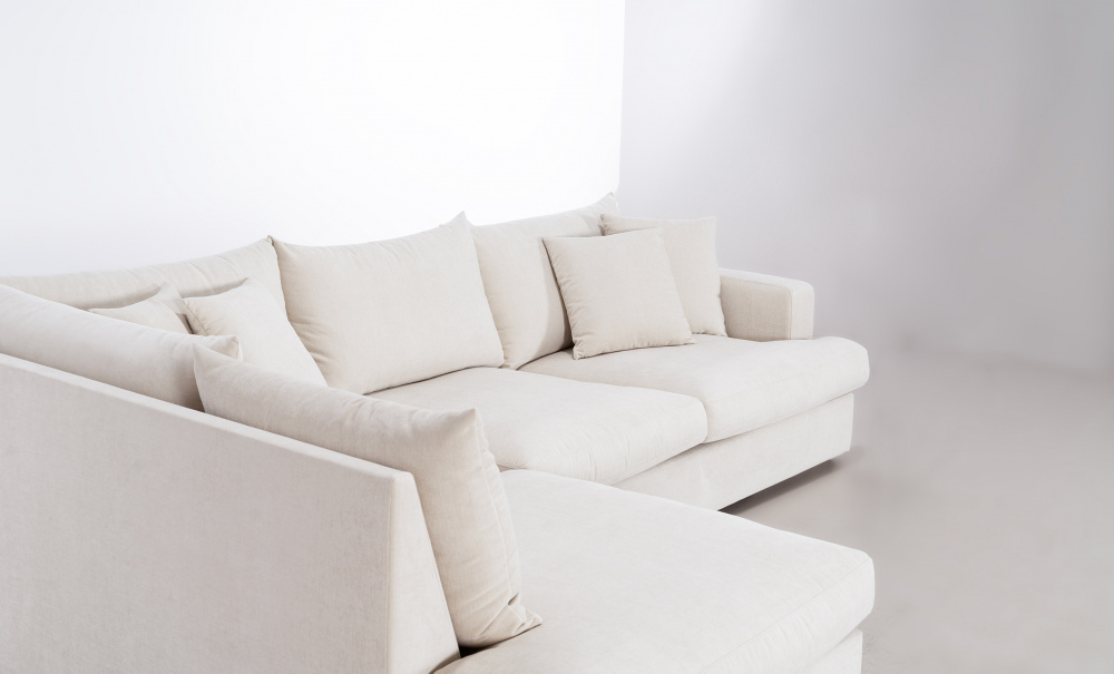 BOLNUEVO L-sofa Venstre Beige i gruppen Stue / Sofaer / Hjrnesofaer hos Sofas & more (BOL-A3-CON2)