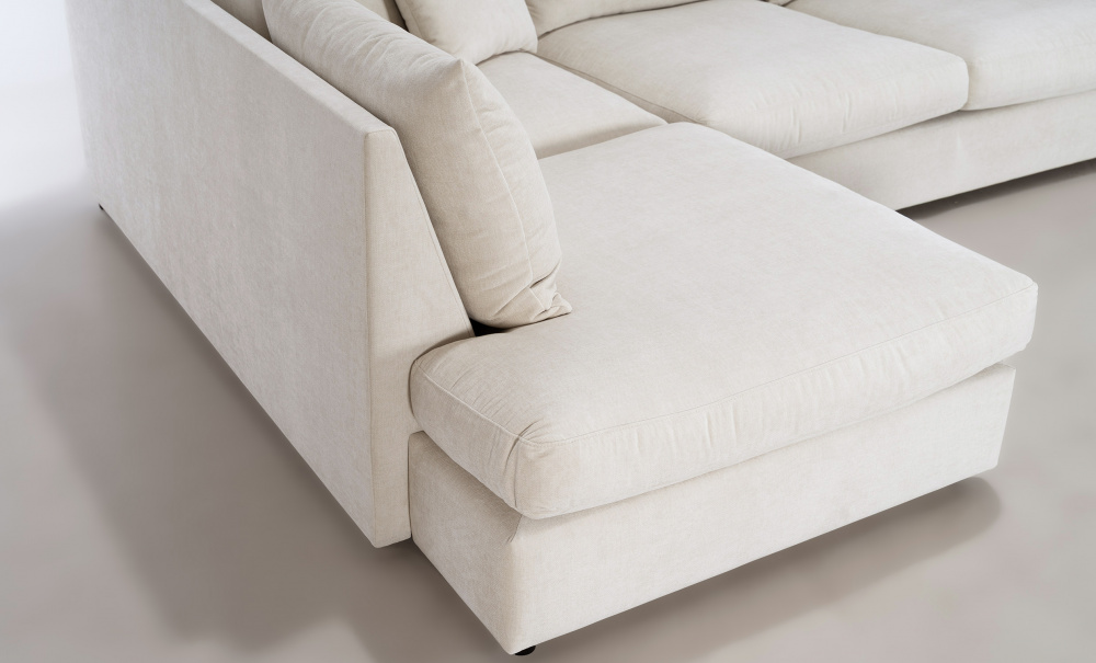 BOLNUEVO L-sofa Venstre Beige i gruppen Stue / Sofaer / Hjrnesofaer hos Sofas & more (BOL-A3-CON2)