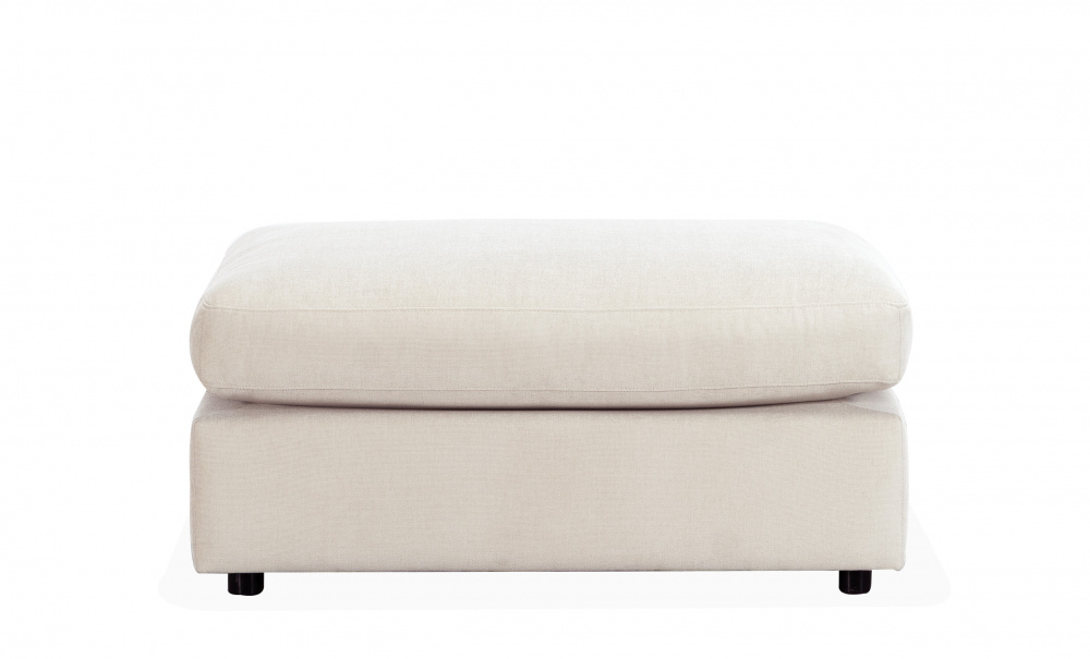 BOLNUEVO Fotskammel Offwhite i gruppen Stue / Sofaer / Fotskamler hos Sofas & more (BOL-FS-CON1)
