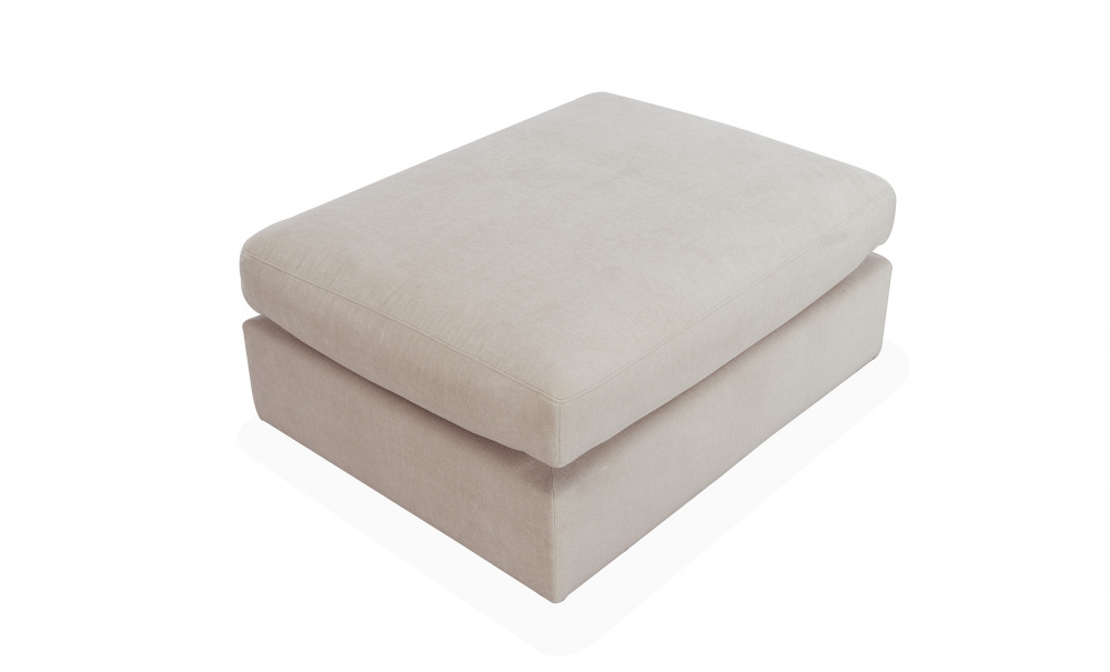 BOLNUEVO Fotskammel Beige i gruppen Stue / Sofaer / Fotskamler hos Sofas & more (BOL-FS-CON2)