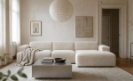 Bytt til bilde nr. 3 (CASTILLA Divansofa Large Høyre Beige)