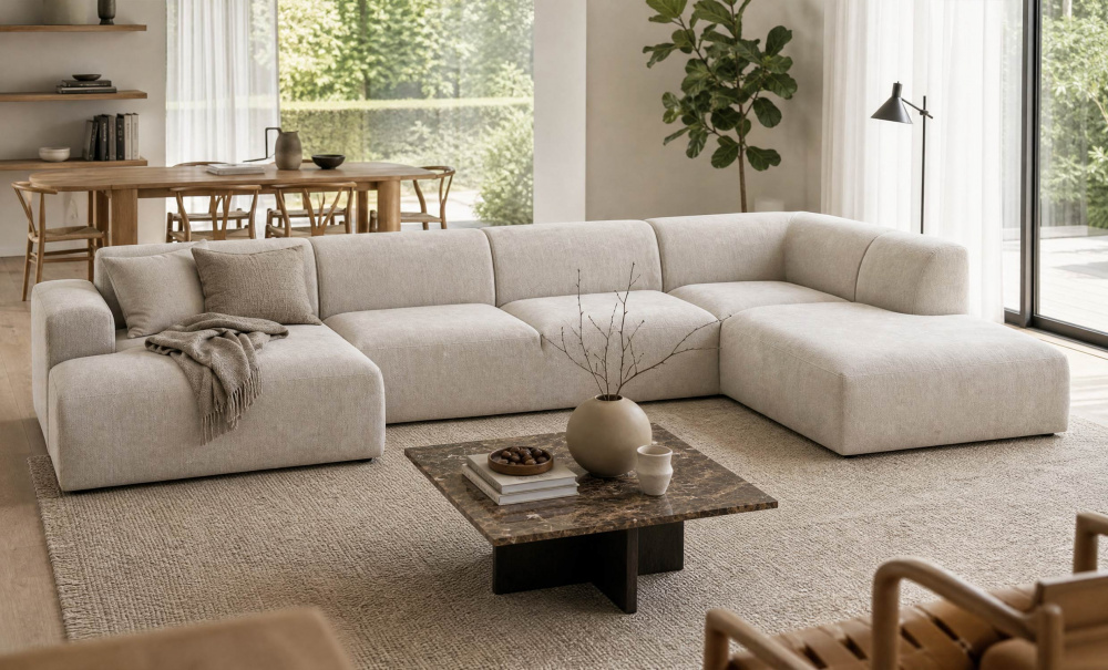 Bilde nr 2 (CASTILLA U-Sofa Høyre Greige)