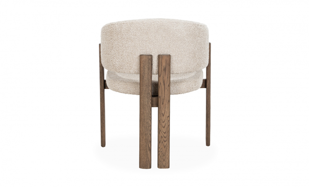 NODA Stol Offwhite/Brun i gruppen Spiseplass / Sittembler / Stoler hos Sofas & more (CFH780F-ZS00281-0284)