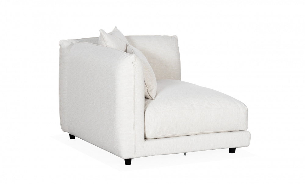 BROKLYN Modulsofa 4-seter Offwhite i gruppen Stue / Sofaer / 4-seters sofaer hos Sofas & more (COR-2-MITT-1-WH)