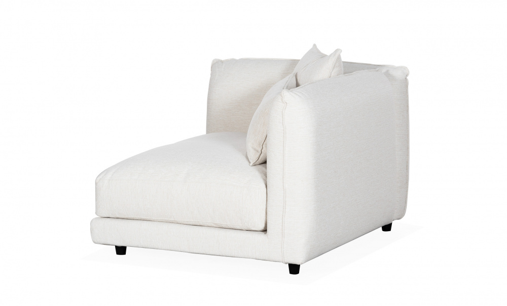 BROKLYN Modulsofa 4-seter Offwhite i gruppen Stue / Sofaer / 4-seters sofaer hos Sofas & more (COR-2-MITT-1-WH)