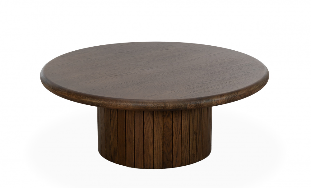 NODA Sofabord Rundt Brun i gruppen Stue / Sofabord hos Sofas & more (CT2160-ZS00281)