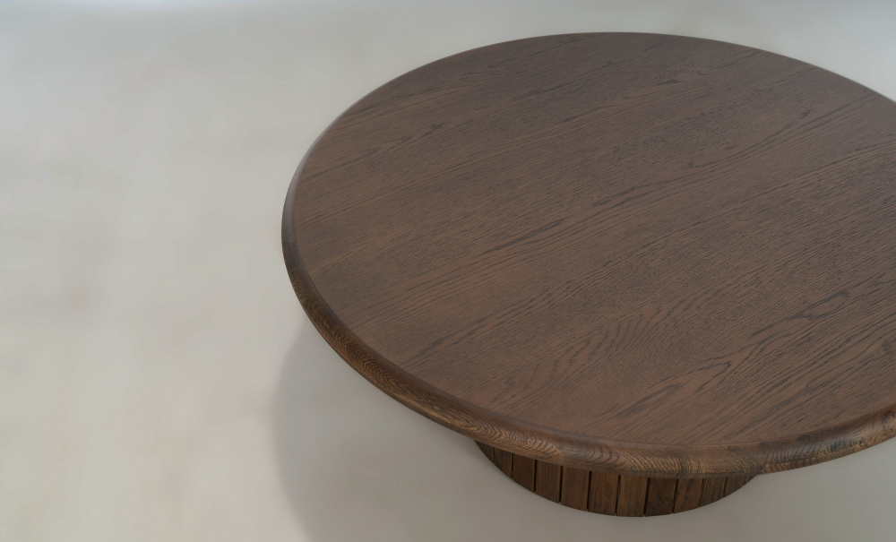 NODA Sofabord Rundt Brun i gruppen Stue / Sofabord hos Sofas & more (CT2160-ZS00281)
