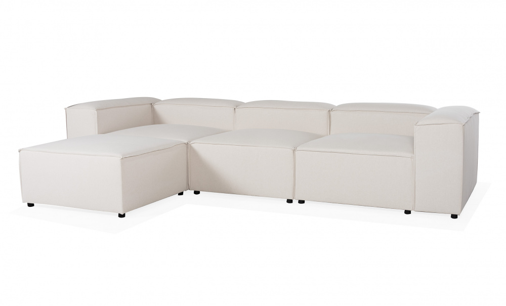 CUBIT PREMIUM Sofa Stor Sandbeige i gruppen Stue / Sofaer / Modulsofaer hos Sofas & more (CUPR-4D-D4-BR001)