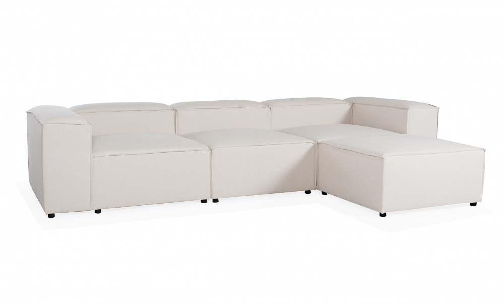 CUBIT PREMIUM Sofa Stor Sandbeige i gruppen Stue / Sofaer / Modulsofaer hos Sofas & more (CUPR-4D-D4-BR001)