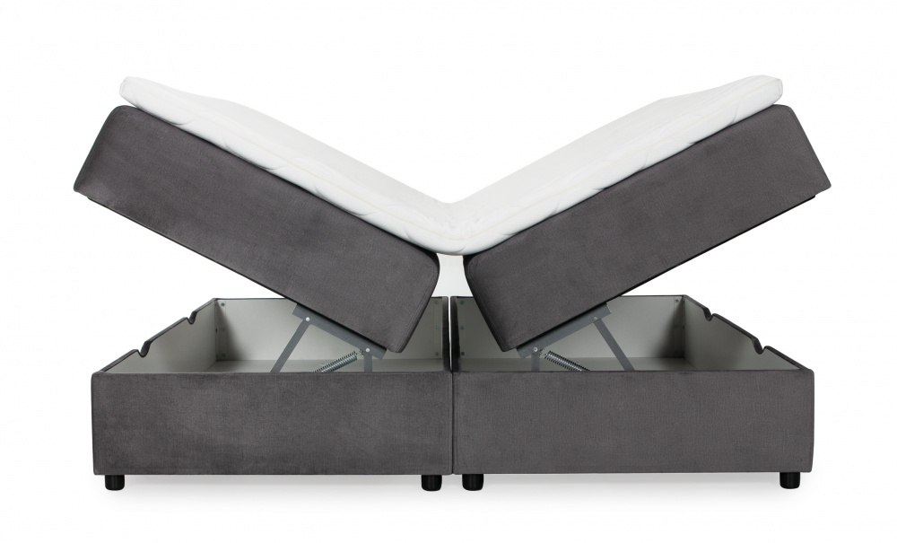 Bilde nr 6 (DANVIK/PERLA Sengepakke 160 Fl�yel M�rkegr�)