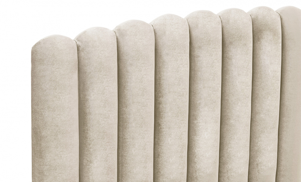DANVIK/PRIMO 180 Sengepakke Fløyel Beige i gruppen Soverom / Senger / Senger 180 hos Sofas & more (DAN-PRISG180-MO02)
