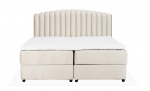 DANVIK/PRIMO 180 Sengepakke Fløyel Beige