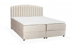 DANVIK/PRIMO 180 Sengepakke Fløyel Beige