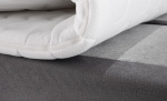DANVIK 180 Kasseseng Fløyel Beige