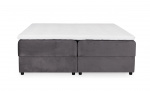 DANVIK 180 Kasseseng Fløyel Beige