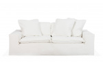 Bytt til bilde nr. 1 (DOVER Grand Deluxe 3-seters sofa Hvit)