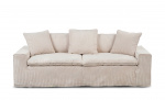 Bytt til bilde nr. 1 (DOVER Grand Deluxe 3-seters sofa Manchester Offwhite)