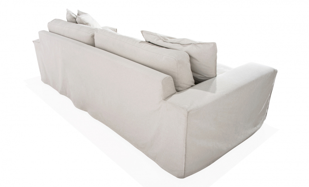 DOVER Grand Deluxe 4-seters sofa Sandbeige i gruppen Stue / Sofaer / hos Sofas & more (DO4SBR001)