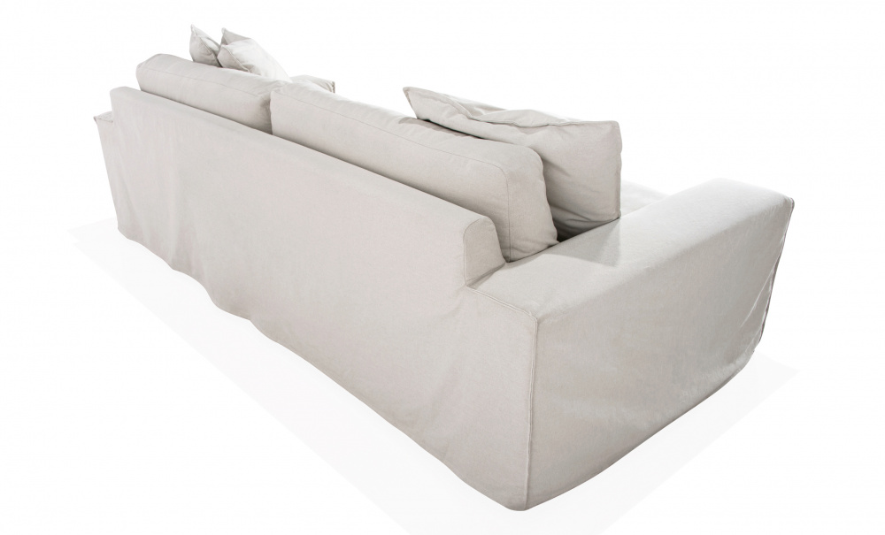 DOVER Grand Deluxe 4-seters sofa Hvit i gruppen Stue / Sofaer / 4-seters sofaer hos Sofas & more (DO4SBR900)
