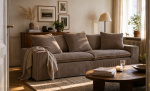 Bytt til bilde nr. 2 (DOVER Grand Deluxe 4-seters sofa Manchester Muldvarp)
