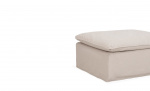POLSTER Dover Grand Deluxe fotskammel Lin Beige Bytt til bilde nr. 1 (POLSTER Dover Grand Deluxe fotskammel Lin Beige)